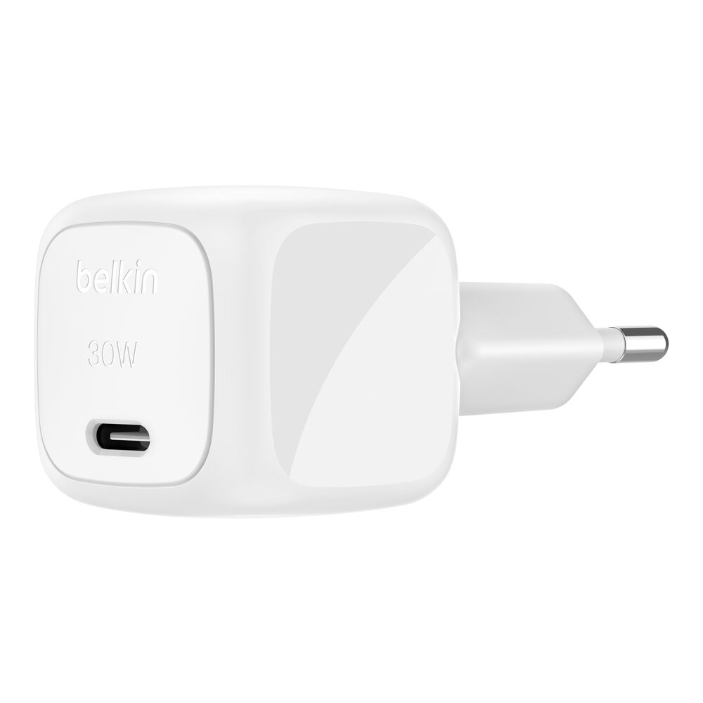 Belkin - BoostCharge 30 Watt USB-C Wall Charger - White