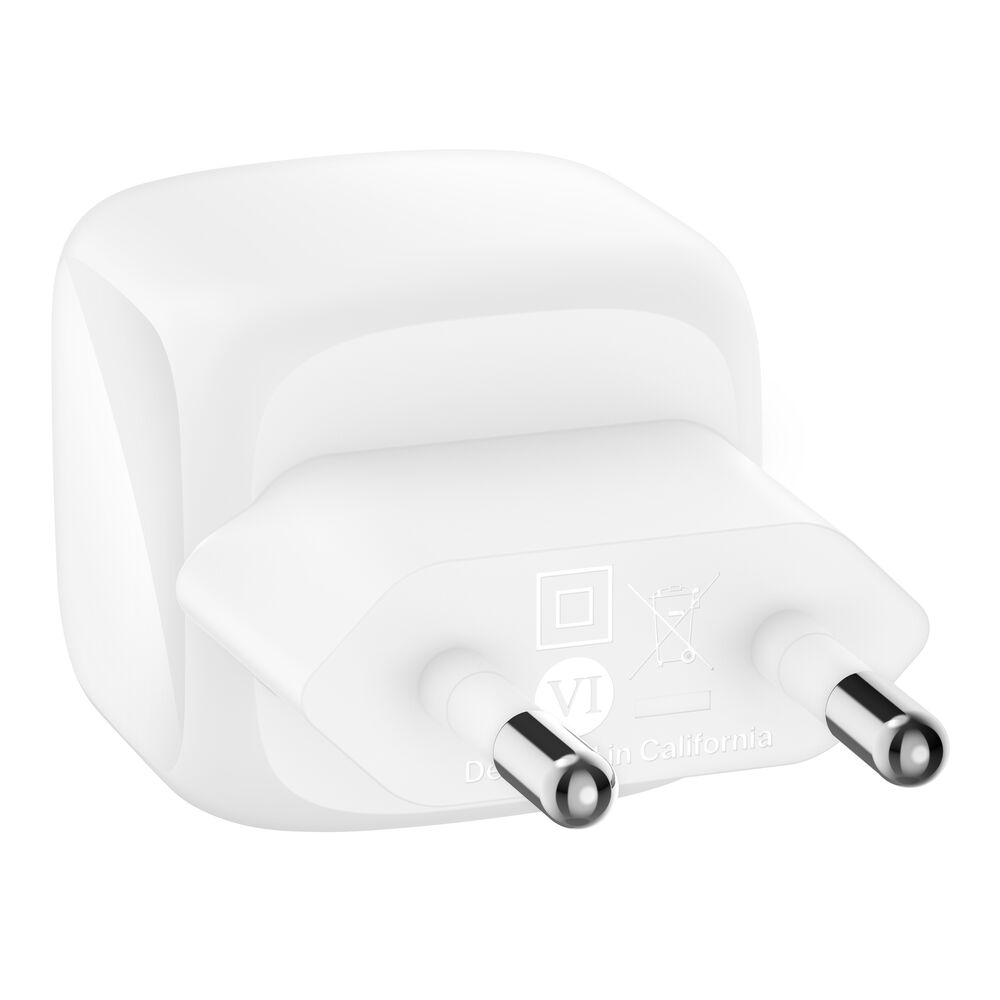 Belkin - BoostCharge 30 Watt USB-C Wall Charger - White
