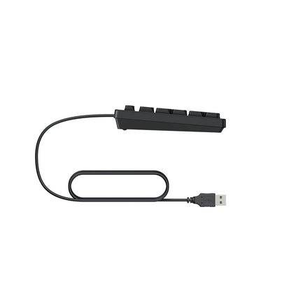 Belkin - Wired Keyboard and Mouse Combo - Black