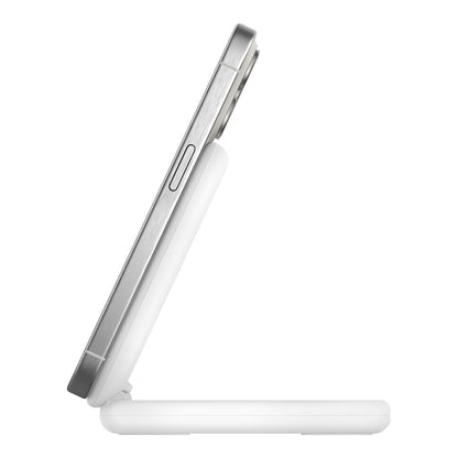 Belkin - BoostCharge Magnetic Foldable Wireless Charger with Qi2 - 15 Watt - White