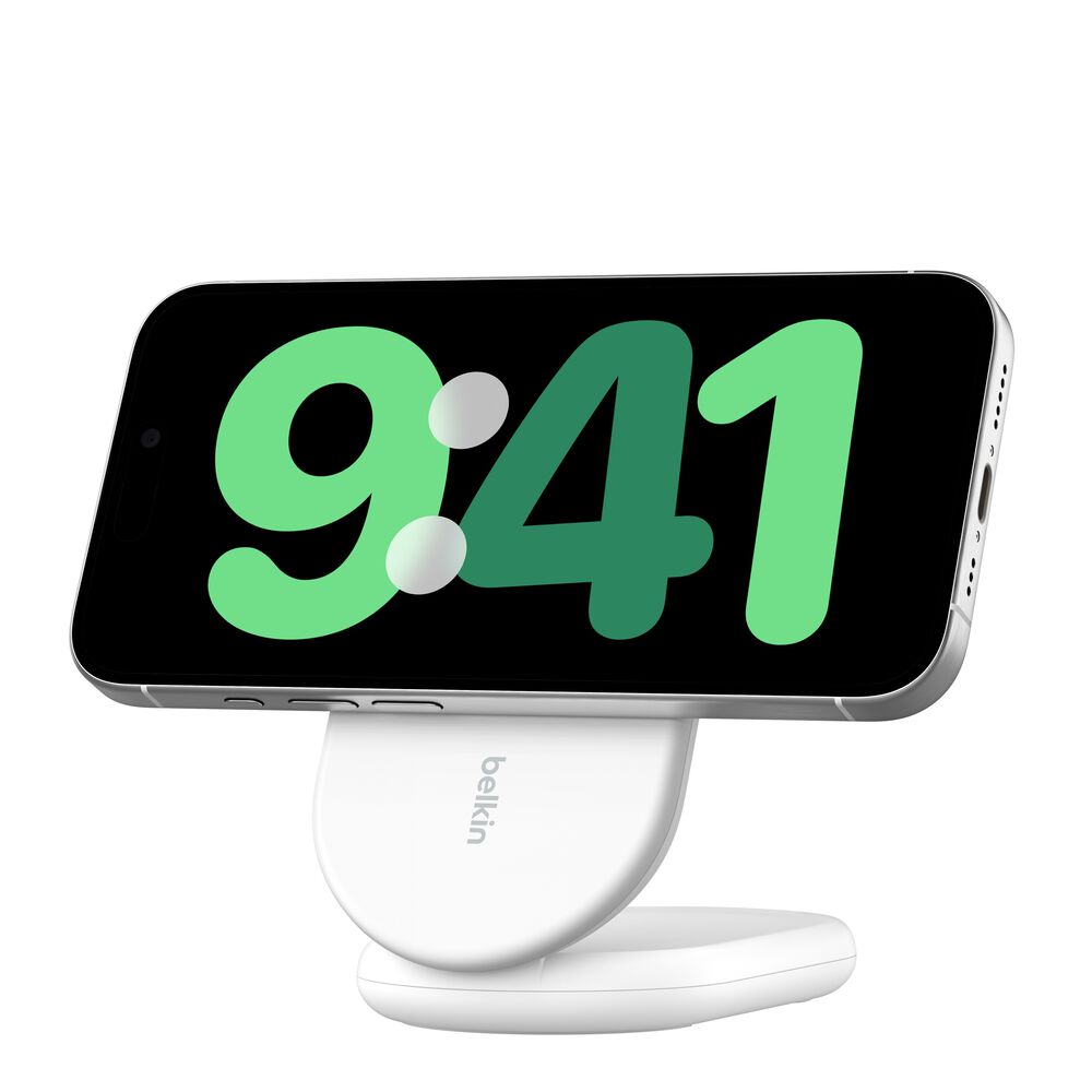 Belkin - BoostCharge Magnetic Foldable Wireless Charger with Qi2 - 15 Watt - White