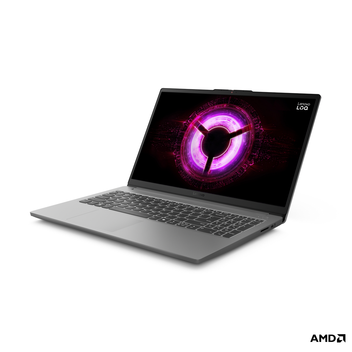 LOQ 83S000DUSA / LOQ 15ARP10E / Grey / 15.6 FHD / Ryzen5_150 / 16GB DDR5_4800 SoDIMM / 512GB SSD M.2 2242 / RTX3050 6GB G6 96B / Windows 11 Home / 1YRCI