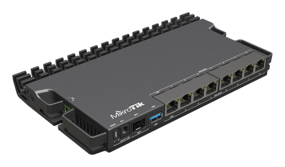 MikroTik 7 Gigabit 1 x 2.5Gbps 1 SFP+ PoE Router L5 License | MT-RB5009UPR+S+IN