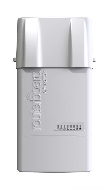 MikroTik BaseBox 5 - 5GHz radio, 1 USB port and 2 RP-SMA Female connectors