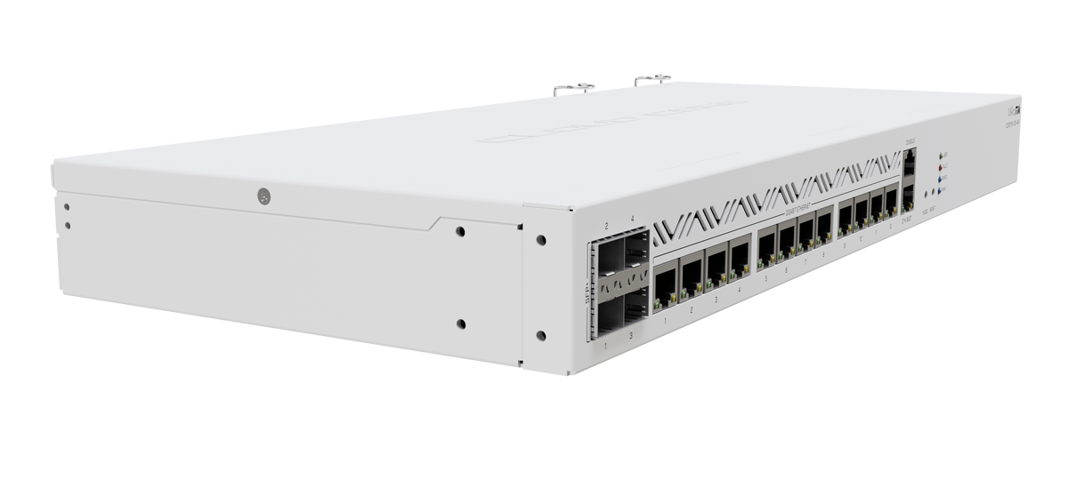 MikroTik Cloud Core 12 Port Gigabit 4SFP+ 16 Core Router | MT-RBCCR2116-12G-4S+
