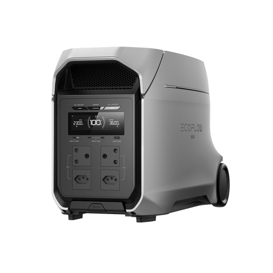 Ecoflow Delta 3 Ultra Plus Portable Power Station - 3600W output; 3072Wh battery; 1600W Solar charger;10ms -SA Socket