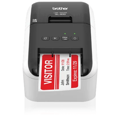 Label Printer/ Auto Cutter/ Red/Black Printing/ 62MM Wide