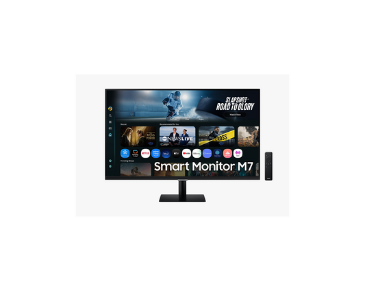 Samsung LS32FM700 / 32'' 4K UHD (3840 x 2160) 16:9 300 cd/m² 3000:1 60Hz 4ms (GTG) USB-C HDMI USB-A Wi-Fi and Bluetooth support