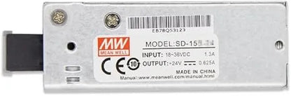 Mean Well - 15W Single Output DC - DC Converter - 24VDC | SD-15C-24