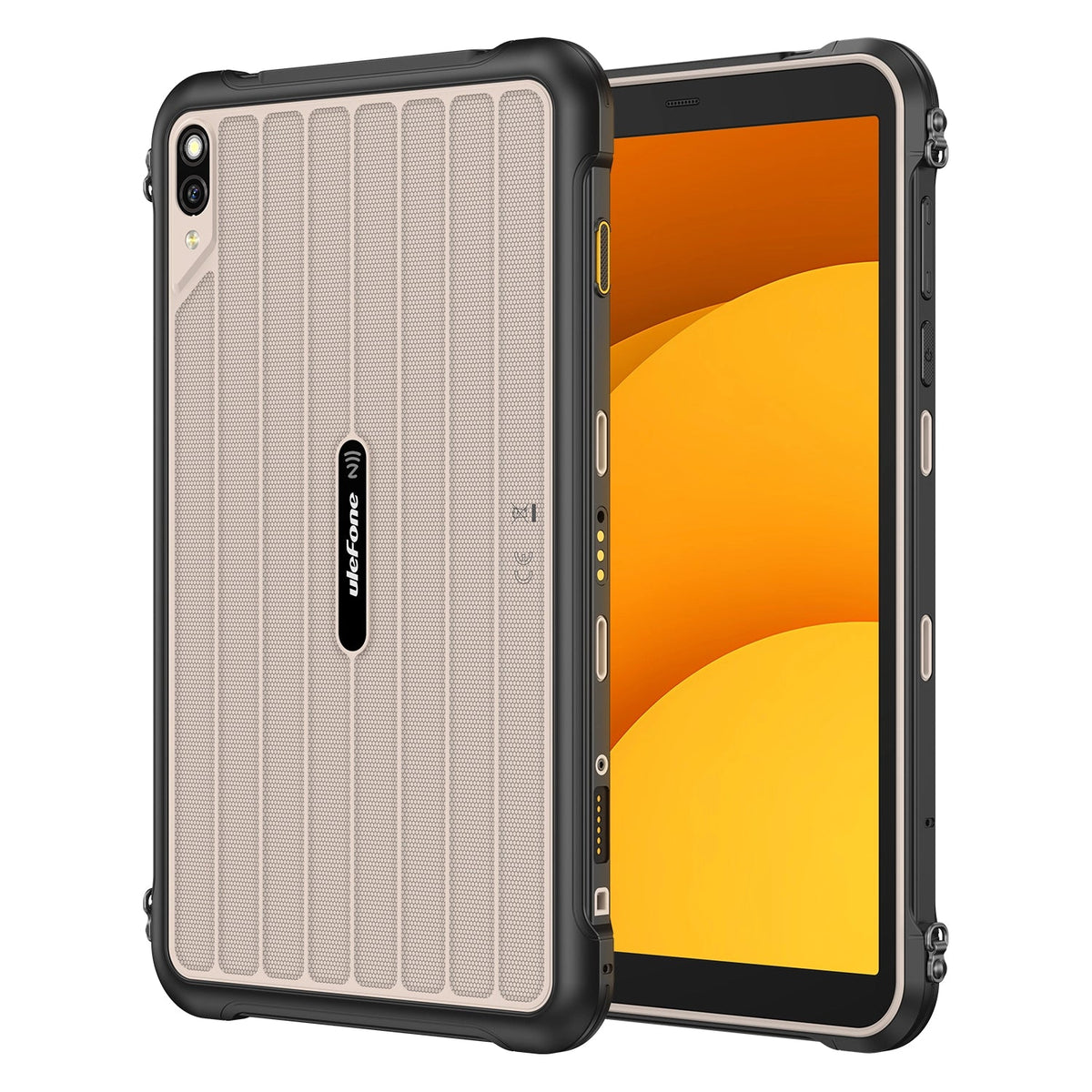 Ulefone RugKing Pad Pro - 8.68" HD+ Rugged Tablet-Unisoc T7250-Android 16- RAM(8GB)-ROM(128GB)-LTE-NFC-7100mAh - Black