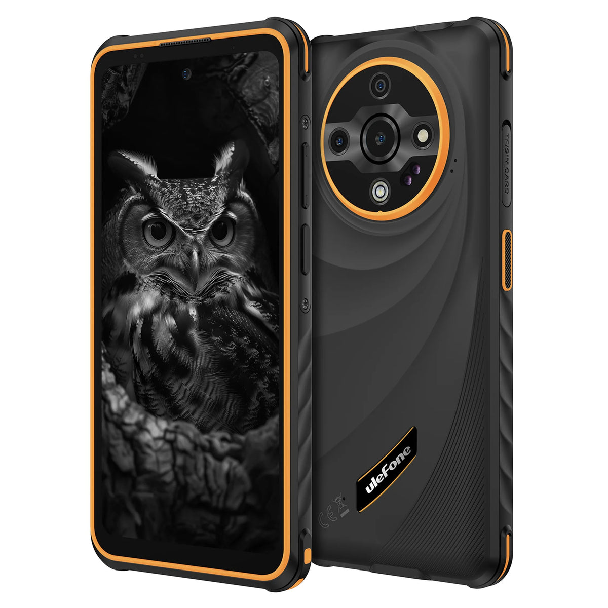 Ulefone Armor X31Pro Rugged Phone - 6.56"+(MediaTek Dimensity 6300)+Android 16 - 16GB RAM (8+8) (ROM-256GB)-6050mAh-64MP+25MP Infrared Night Vision Camera (5G)