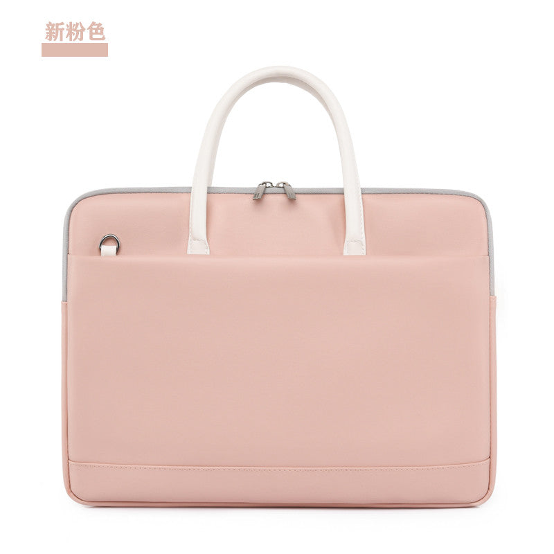 Tuff-Luv 15.6" Ladies Laptop Shoulder Bag - Pink