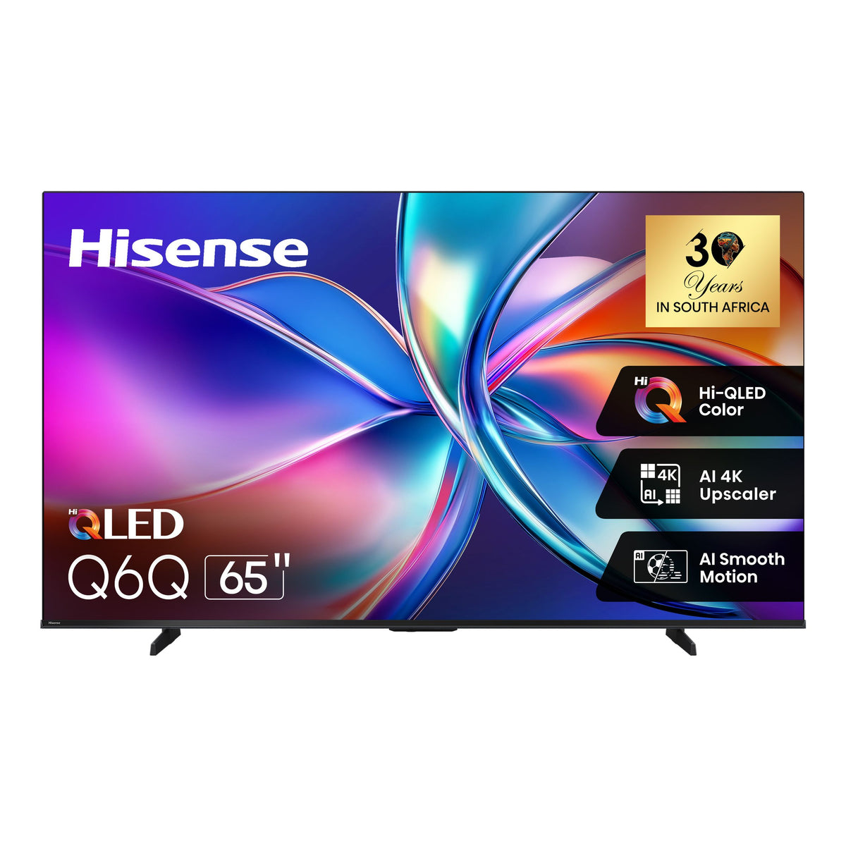 HISENSE LEDN65Q6Q 65 inch QLED 60HZ 4K SMART TV