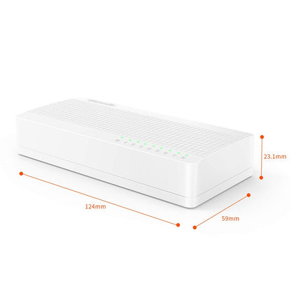 Tenda 8-Port Fast Ethernet Switch | S108