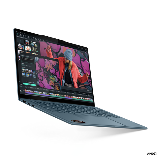 Lenovo Yoga Slim7 / 14AKP10 / 14" WUXGA 1920x1200 / OLED / Teal / Ryzen AI_7_350 / 32GB LP5X 7467 / 512GB SSD M.2 2242 PCIe 4.0x4 NVMe / Backlit K/B / Win11 Pro / 3YR On Site