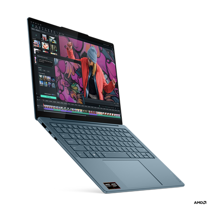 Lenovo Yoga Slim7 / 14AKP10 / 14" WUXGA 1920x1200 / OLED / Teal / Ryzen AI_7_350 / 32GB LP5X 7467 / 512GB SSD M.2 2242 PCIe 4.0x4 NVMe / Backlit K/B / Win11 Pro / 3YR On Site