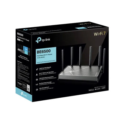 TP-Link Archer BE6500 Dual-Band Wi-Fi 7 Router