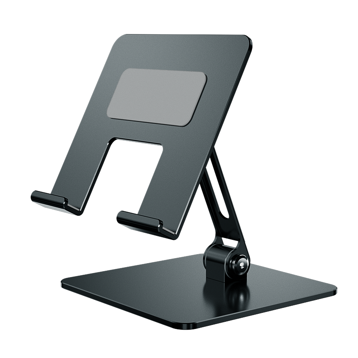 Tuff-Luv - 180 Degree Rotating 7" - 13" Tablet Table Stand - Black/Grey