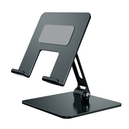 Tuff-Luv - 180 Degree Rotating 7" - 13" Tablet Table Stand - Black/Grey