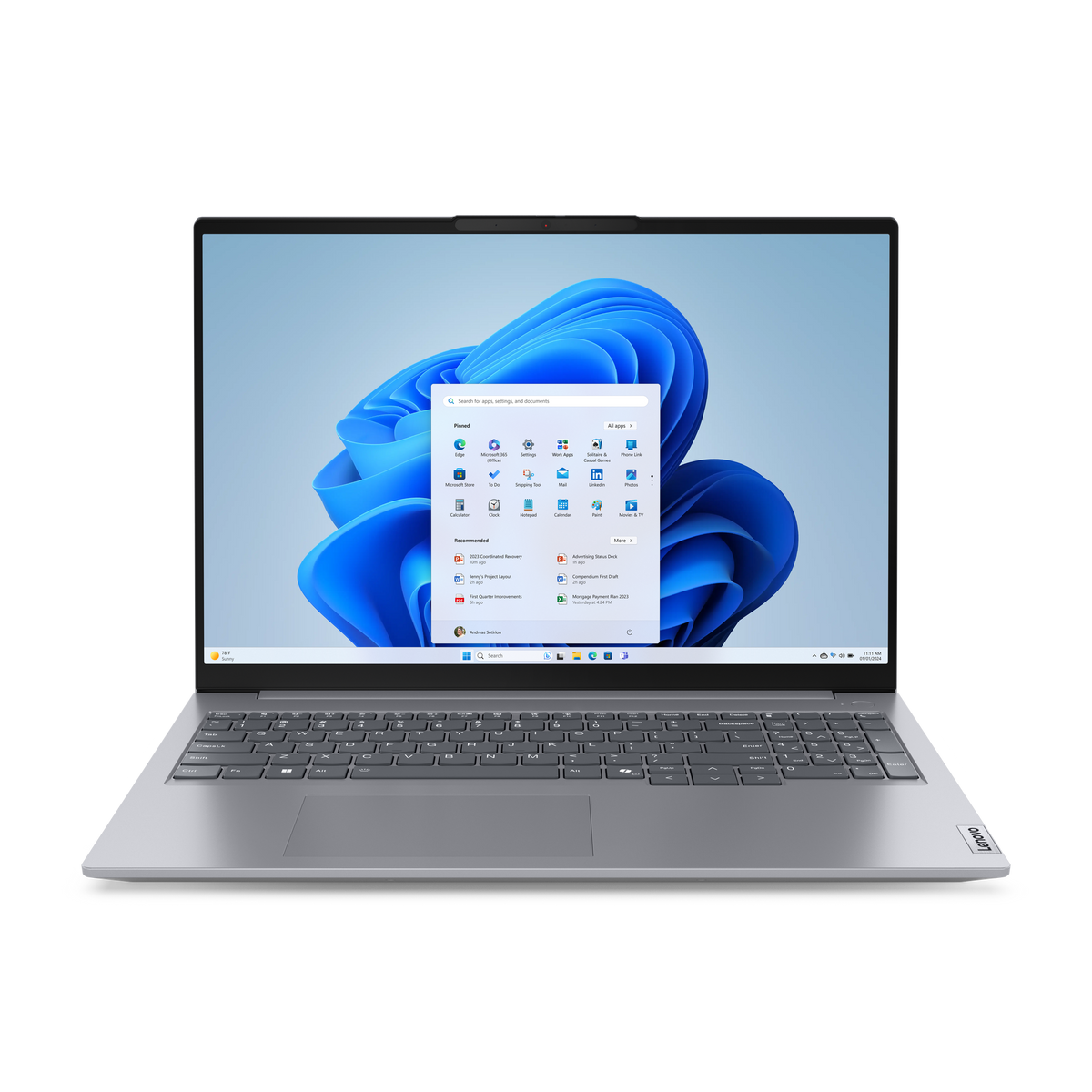 LENOVO ThinkBook 16 G7 ARB |AMD R7-7735HS|GREY|16'' WUXGA|16GB DDR5|512GB PCIe SSD|3yr CI|WIN11 Pro