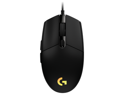Logitech Gaming G102 LightSync Mouse 200DPI to 6000DPI adjustable optical sensor;black