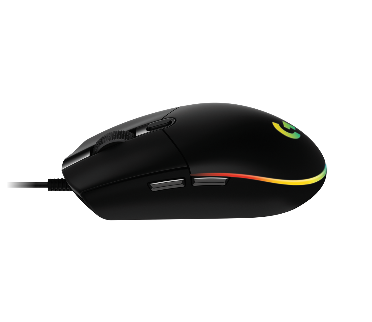 Logitech Gaming G102 LightSync Mouse 200DPI to 6000DPI adjustable optical sensor;black