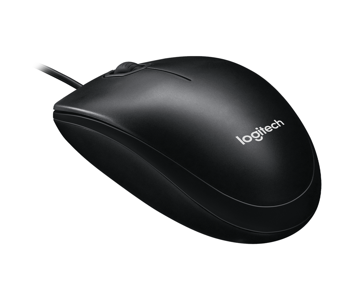 Logitech® Mouse M100 - BLACK - USB - N/A - EMEA28i-935 - AKOYA HANGTAB BOX M100