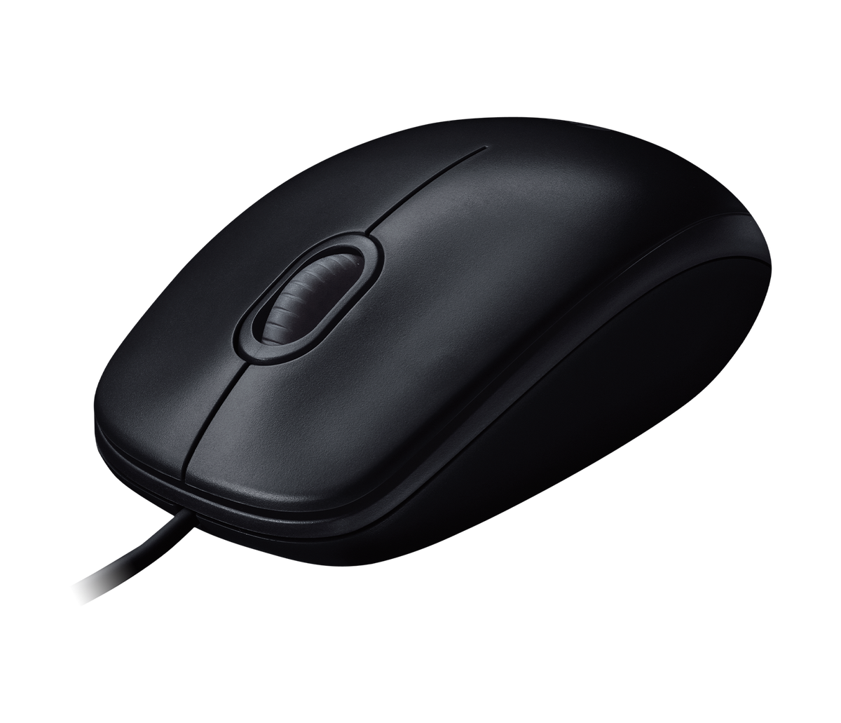 Logitech® Mouse M100 - BLACK - USB - N/A - EMEA28i-935 - AKOYA HANGTAB BOX M100