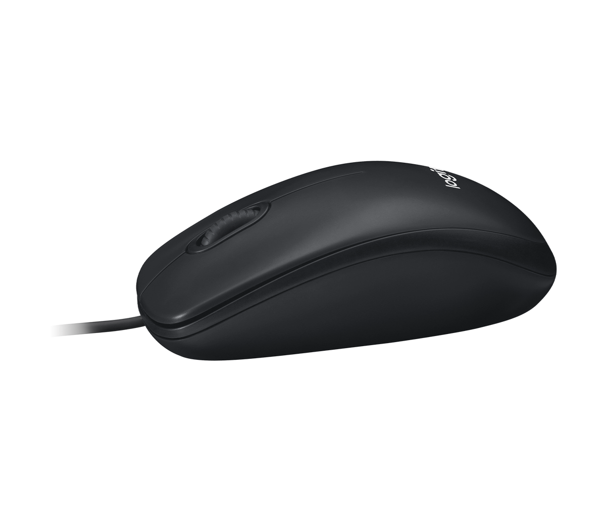 Logitech® Mouse M100 - BLACK - USB - N/A - EMEA28i-935 - AKOYA HANGTAB BOX M100