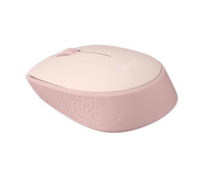 LOGI M171 Wireless mouse (ROSE) Nano USB receiver 3 buttons optical .