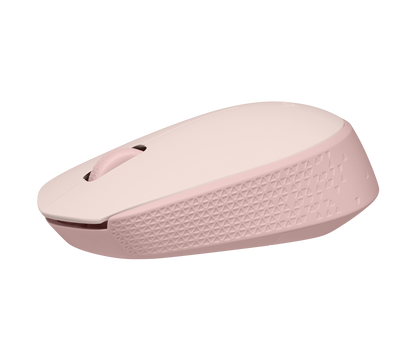 LOGI M171 Wireless mouse (ROSE) Nano USB receiver 3 buttons optical .