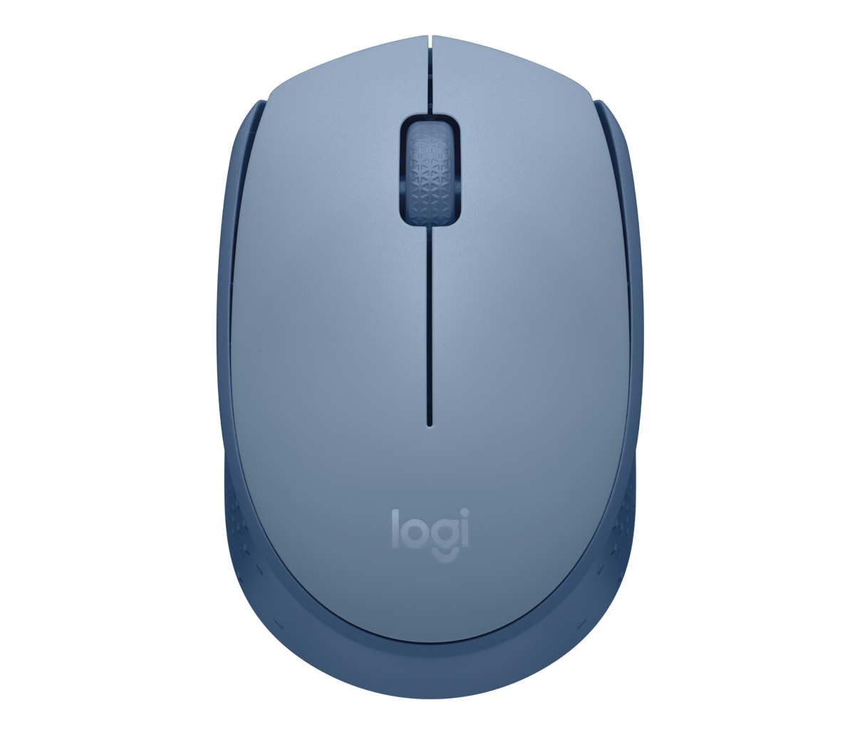 910-006866 - LOGI M171 Wireless mouse (Blue/Grey) Nano USB receiver 3 buttons optical .