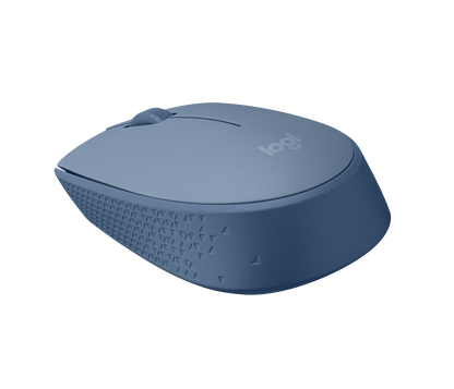 910-006866 - LOGI M171 Wireless mouse (Blue/Grey) Nano USB receiver 3 buttons optical .