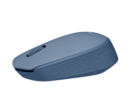 910-006866 - LOGI M171 Wireless mouse (Blue/Grey) Nano USB receiver 3 buttons optical .