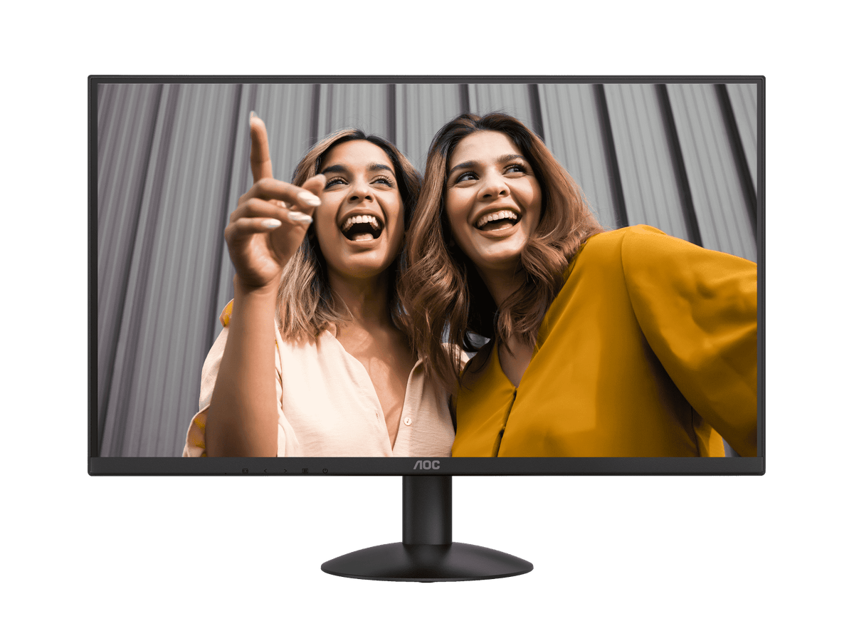 AOC- Q27B30E B30 Monitor|27 Inch|4ms (GtG)|QHD |2560*1440 75Hz|DMI+DP|3=sided Frameless|External PSU|3YR.