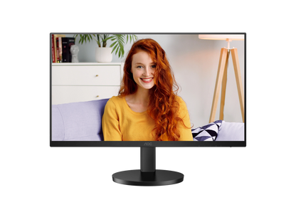 AOC-U27B3CF B3 Monitor|27 Inch|4ms (GtG)|4K UHD|USB-C|3840*2160 60Hz|350nits|HDMI+DP|Internal PSU|HAS;Tilt; SPKs|3YR