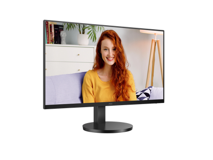AOC-U27B3CF B3 Monitor|27 Inch|4ms (GtG)|4K UHD|USB-C|3840*2160 60Hz|350nits|HDMI+DP|Internal PSU|HAS;Tilt; SPKs|3YR