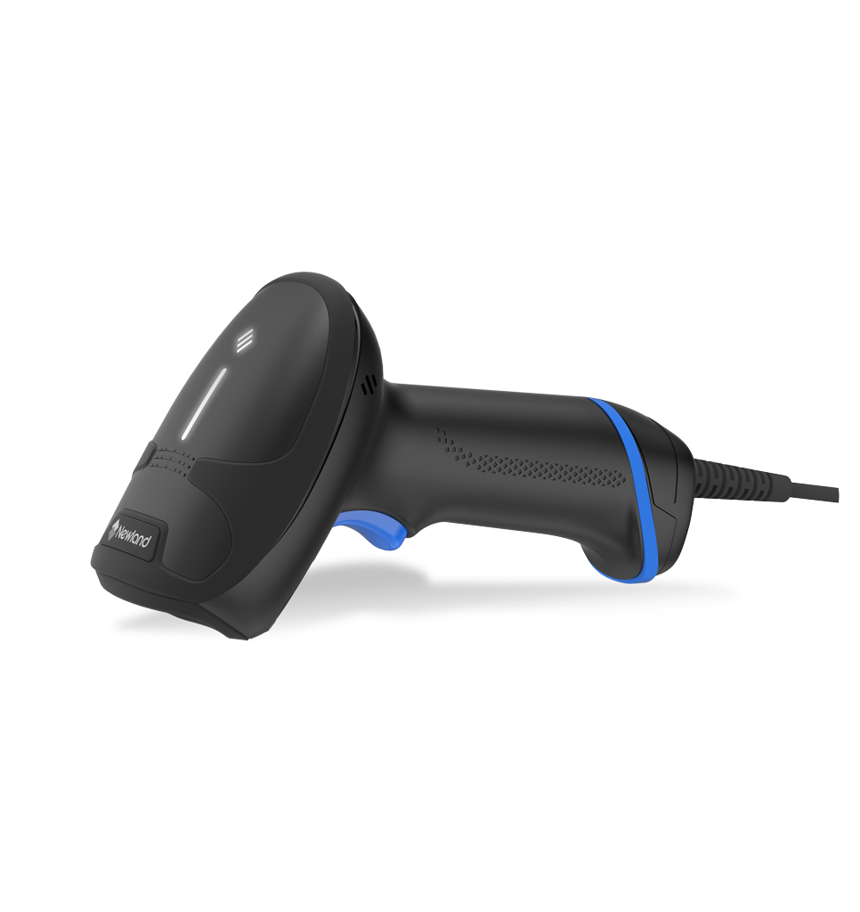 HR33 Marlin 2D CMOS Mega Pixel Handheld Reader with 3.5 mtr. coiledUSB cable(CBL030UA)and autosense. Incl. smart adjustable stnd