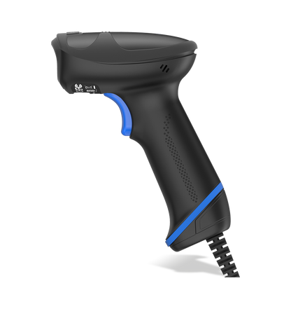 HR33 Marlin 2D CMOS Mega Pixel Handheld Reader with 3.5 mtr. coiledUSB cable(CBL030UA)and autosense. Incl. smart adjustable stnd