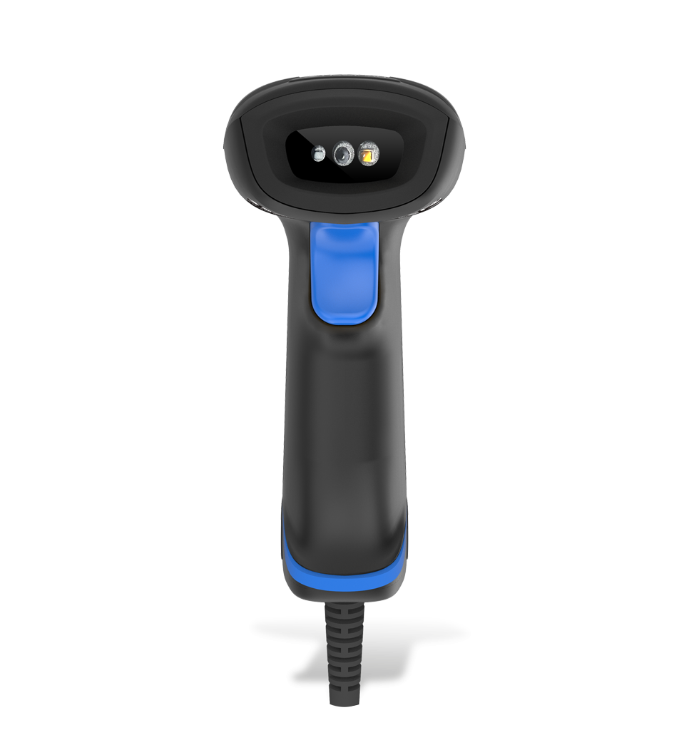 HR33 Marlin 2D CMOS Mega Pixel Handheld Reader with 3.5 mtr. coiledUSB cable(CBL030UA)and autosense. Incl. smart adjustable stnd