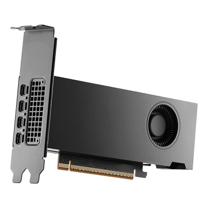 PNY NVIDIA RTX PRO 2000 Blackwell PCI-Express x16 Gen 5.0; 16 GB GDDR7 ECC 128-bit; Adapter 4x Mini DP 2.1b; dual slot. 70W