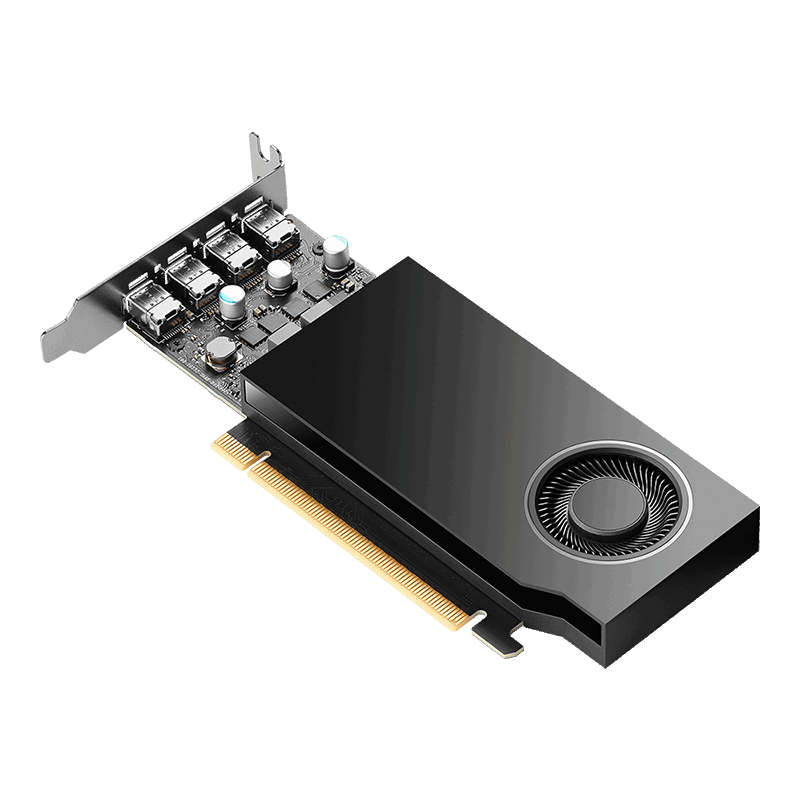 PNY NVIDIA QUADRO A1000 PCI-Express 4.0 x16 ; LP; 8 GB GDDR6 128-bit; 4x Mini DP 1.4 : LOW PROFILE; 50W