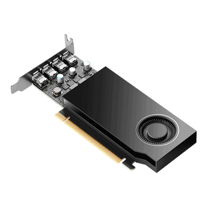 PNY NVIDIA QUADRO A1000 PCI-Express 4.0 x16 ; LP; 8 GB GDDR6 128-bit; 4x Mini DP 1.4 : LOW PROFILE; 50W