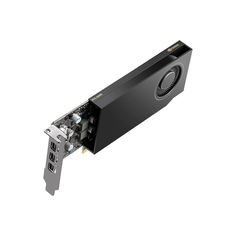 PNY NVIDIA QUADRO A1000 PCI-Express 4.0 x16 ; LP; 8 GB GDDR6 128-bit; 4x Mini DP 1.4 : LOW PROFILE; 50W