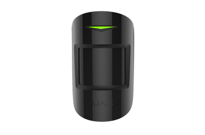 AJAX Security - CombiProtect - Black Wireless Combined Motion & Glass Break Detector | AJAX-CP-INDR-B