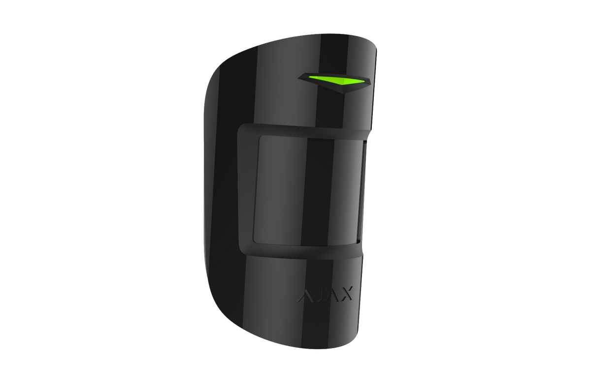 AJAX Security - CombiProtect - Black Wireless Combined Motion & Glass Break Detector | AJAX-CP-INDR-B