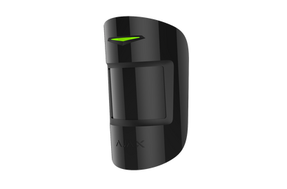 AJAX Security - CombiProtect - Black Wireless Combined Motion & Glass Break Detector | AJAX-CP-INDR-B