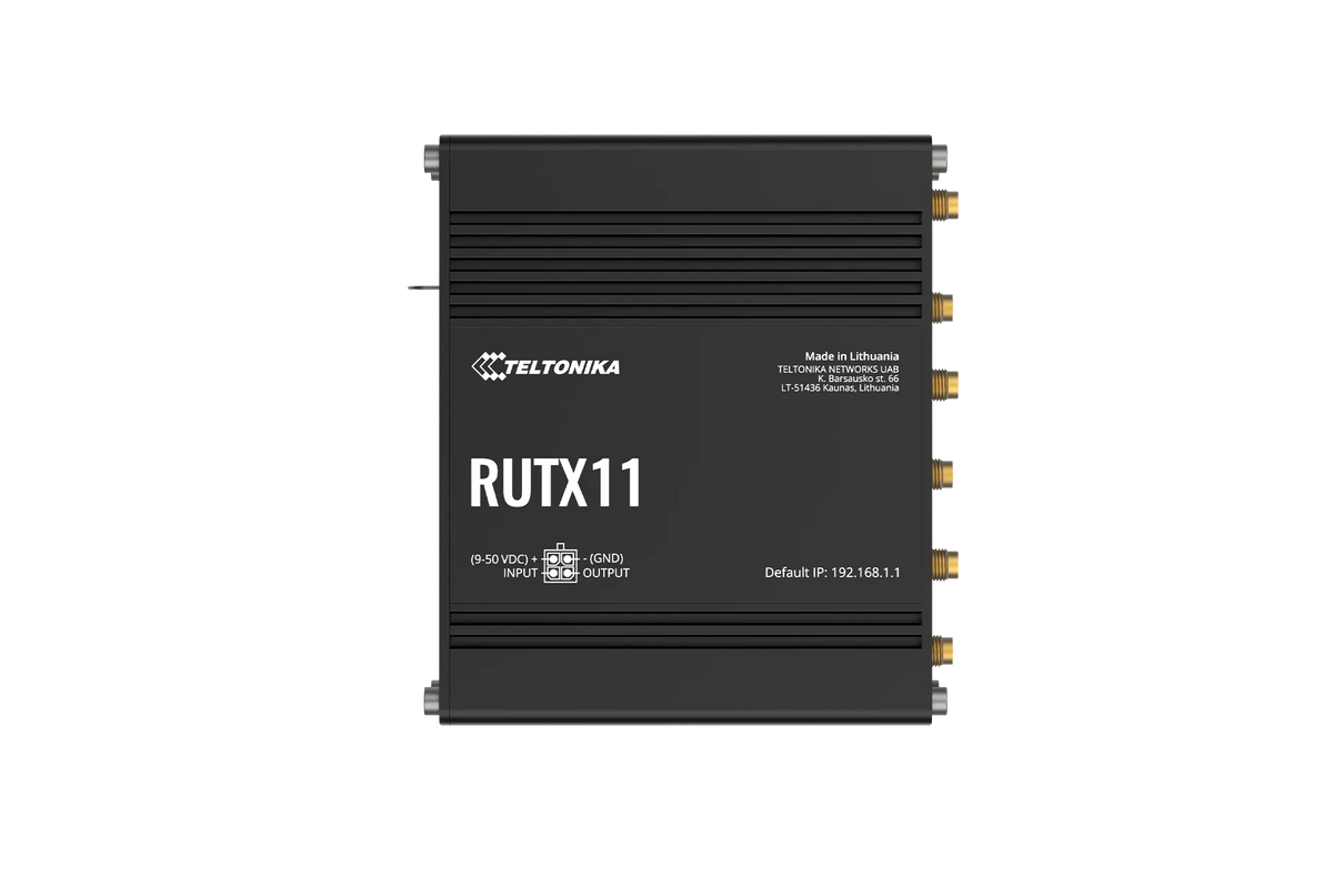 Teltonika Industrial LTE Cat6 WiFI IoT Router | RUTX11