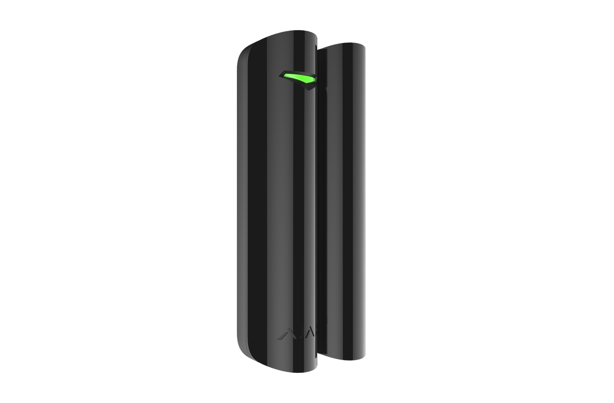 AJAX Security - DoorProtect Plus Jeweller - Black Indoor Opening Detector with Shock and Tilt Sensors | AJAX-DP-PLUS-INDR-B