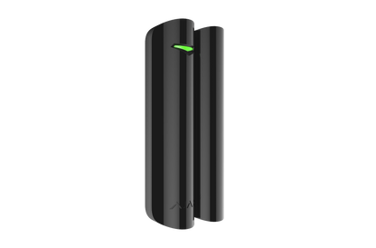AJAX Security - DoorProtect Plus Jeweller - Black Indoor Opening Detector with Shock and Tilt Sensors | AJAX-DP-PLUS-INDR-B
